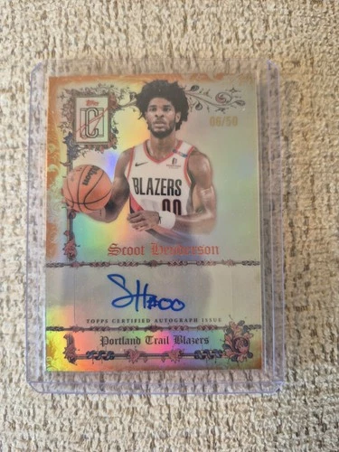 2025 Topps Signature Scoot Henderson Gold (RAW)