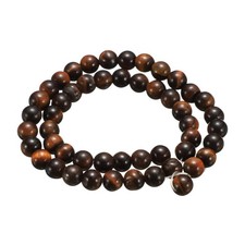 50pcs Red Tiger Eye Natural Stone Beads 6mm Round Loose Bead