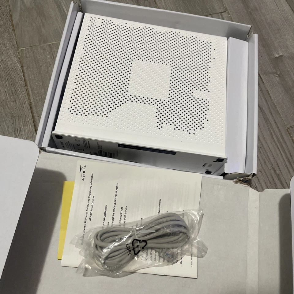 ARRIS SURFboard SBG7580-AC AC1750 Wi-Fi Cable Modem Router DOCSIS 3.0 – New - Image 2 of 4