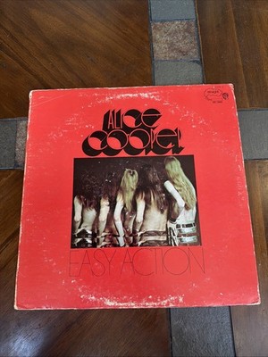Alice Cooper - Easy Action 1970 Original Pink Straight label Gatefold LP