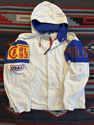 1990s Polo Ralph Lauren RL-93 Windbreaker Parka Vintage Jacket | eBay