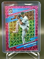 Sandy Alcantara 2021 Panini Donruss Optic Pink Velocity Prizm #159 - /249
