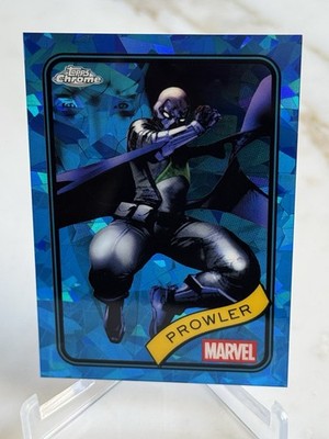 PROWLER 2025 TOPPS CHROME MARVEL SAPPHIRE REFRACTOR #13