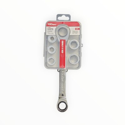 Hyper Tough 6 Piece 2-in-1 Ratcheting Wrench