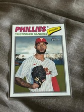 4265 2026 Topps Heritage Cristopher Sanchez Philadelphia Phillies