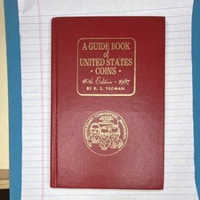 1987 Red Book Signed by R.S. Yeoman & Ken Bressett; RARE Central States Edition