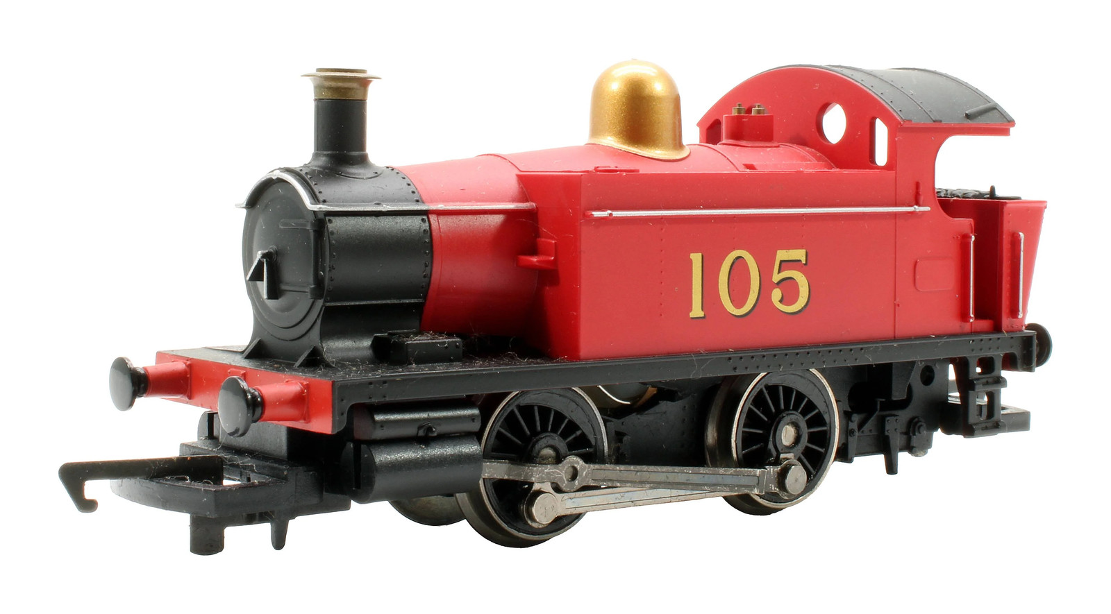 HORNBY OO GAUGE R2129 HOLDEN RED CLASS 101 '105' STEAM LOCOMOTIVE