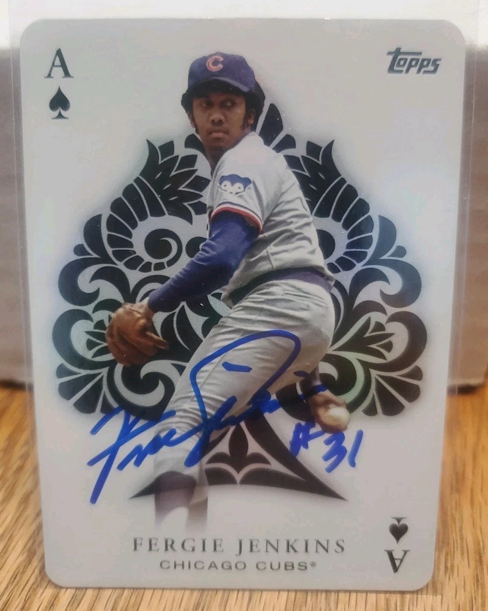 Autograph Fergie Jenkins Baseball Cards for sale | eBay