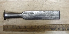 Antique T.H. Witherby Socket Firmer Chisel,1-7/16" X 9-1/8",Use & Wear,FAIR,L@@K