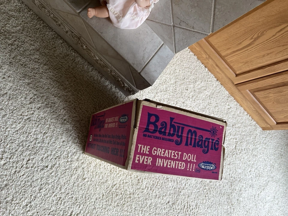 VINTAGE BABY MAGIC DOLL,  with Box,  Topper Toys 1966 - Image 3 of 4