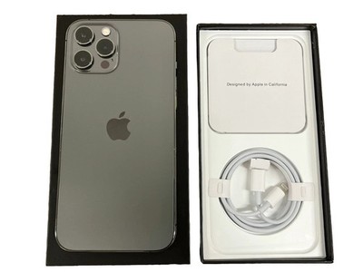Apple iPhone 13 Pro A2483 Factory Unlocked 128GB In-Box Moderate- Gray