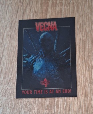 Stranger Things Topps Zerocool Karte * Season 4 * Vecna * CS-1
