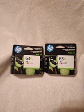 Genuine HP 63XL High Yield Tri-Color Ink Cartridge F6U63AN E