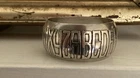 Alphabet Reed & Barton Sterling Silver 925 NAPKIN Ring  Vintage Modern MCM