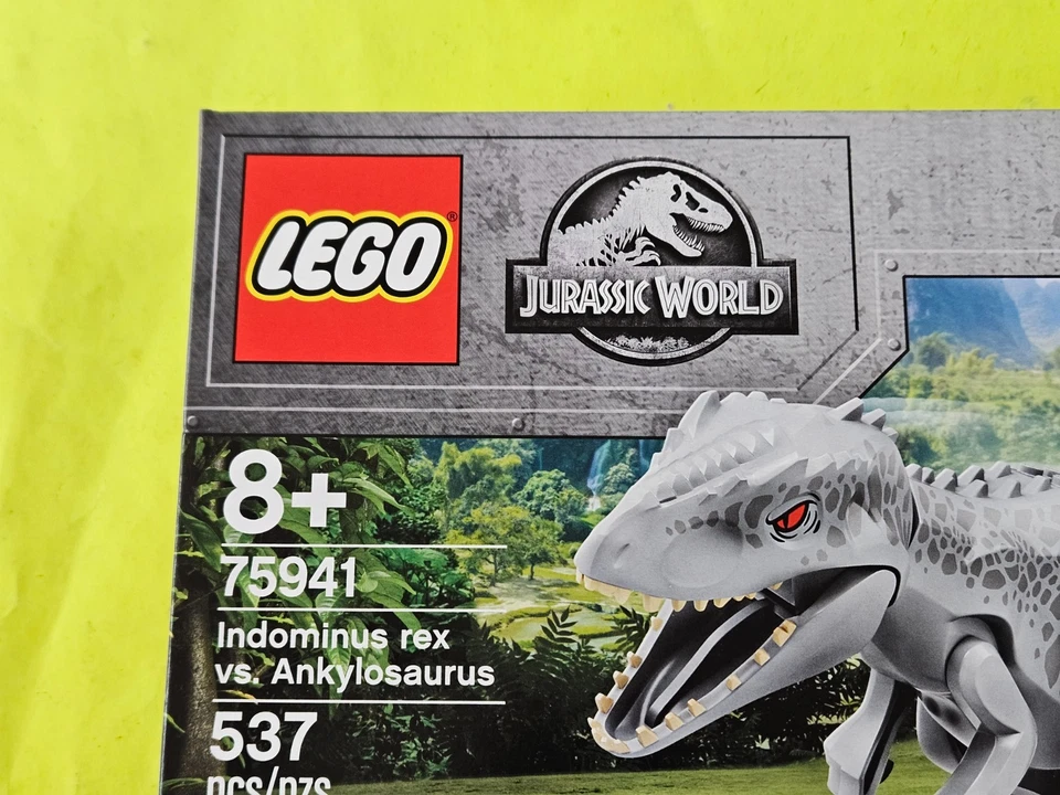 LEGO Jurassic World: Indominus Rex vs. Ankylosaurus (75941) - Brand New Sealed - Image 4 of 4