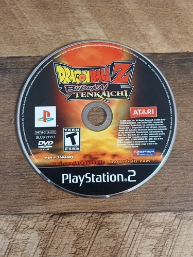 Dragon Ball Z: Budokai Tenkaichi (PS2 PlayStation 2, 2005) Game Only - Tested