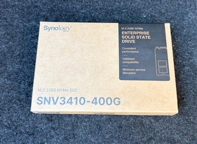 Synology SNV3410-400G 400GB SSD M.2 2280 PCIe NMVe Solid State Drive