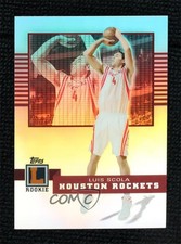 2007-08 Topps Letterman Rookie Refractor /99 Luis Scola #63 Rookie RC