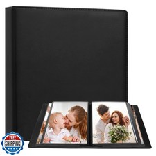 8x10 Photo Album 168 Pockets Holds 168 Photos, Large Capacity Lea