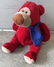 Sugar Loaf Red Blue Teddy Bear 2007 Plush Animal