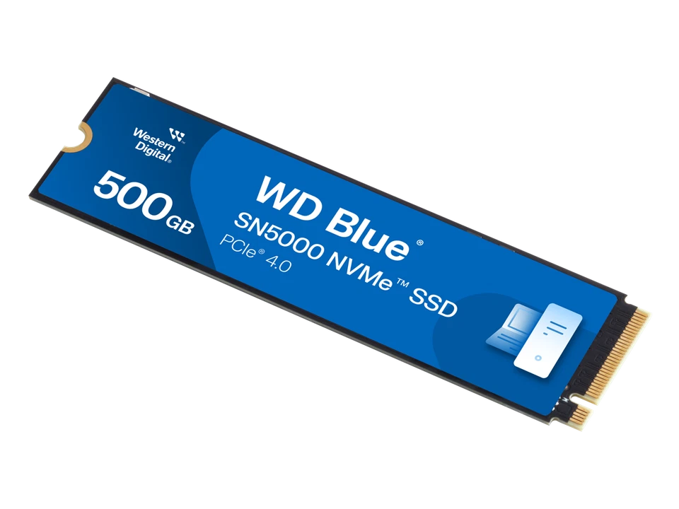 Western Digital 500GB WD Blue SN5000 NVMe SSD, PCIe Gen 4.0, up to 5,000 MB/s - Image 3 of 3