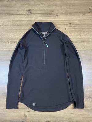 Peak Innovation Quarter Zip Grid Fleece Liner Pullover Top