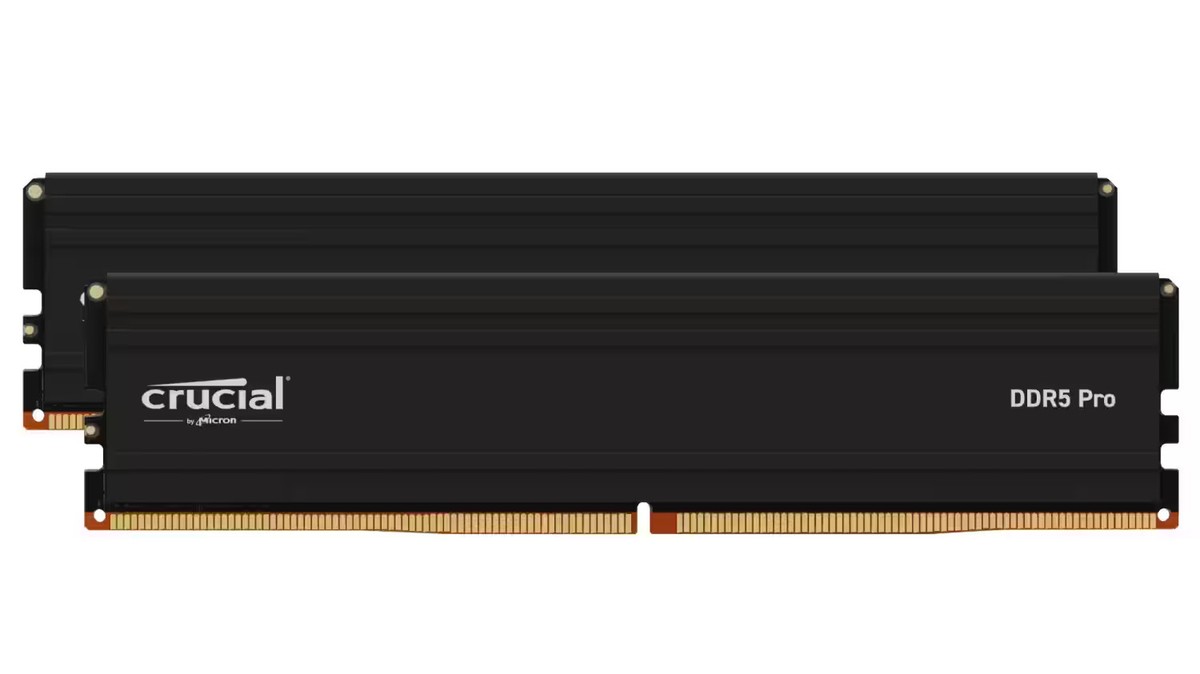 Crucial PRO DDR5-5600 32GBx2枚 Crucial - Pro 32GB (2x16GB) DDR5 5600MHz C46 UDIMM Desktop Memory