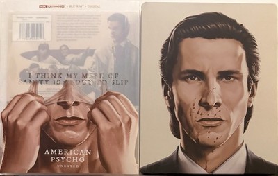 American Psycho (4K Ultra HD /Blu-Ray, 2000) Limited Edition SteelBook WITH SLIP