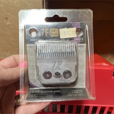 Furzone 7F Clipper Blade 3.2mm Rockwell Hardness HRC 62