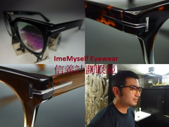 WT T logo temples round optical frames spectacles… - image 4