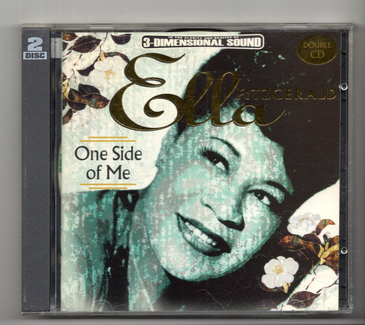 (JY614) Ella Fitzgerald, One Side Of Me - 1996 double CD