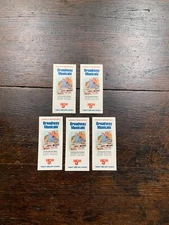 5 x Scott 2767-70a, Broadway Musicals 29 cent, Booklet Pane of 20 (FV $29)
