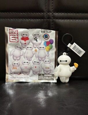 Disney Big Hero 6 Baymax Butterfly Figural Bag Clip
