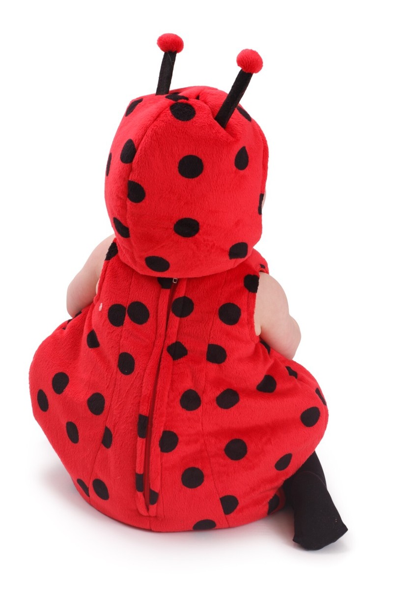 Costume Carnevale Neonato 2 Pezzi – Body Senza Maniche E Cappello, Modelli Coccinella, Ape, Panda E Coniglio