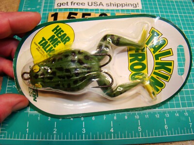 V1556 PF JOHNSON TALKIN FROG FISHING LURE NEW ON CARD | eBay