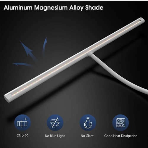 EYOCEAN Schreibtischlampe LED mit Gestensteuerung & Fernbedienung, 24W 80CM - Bild 3 von 7