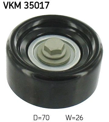 SKF VKM 35017 Umlenk-/Führungsrolle, Keilrippenriemen für CHEVROLET OPEL SAAB - Bild 1 von 1