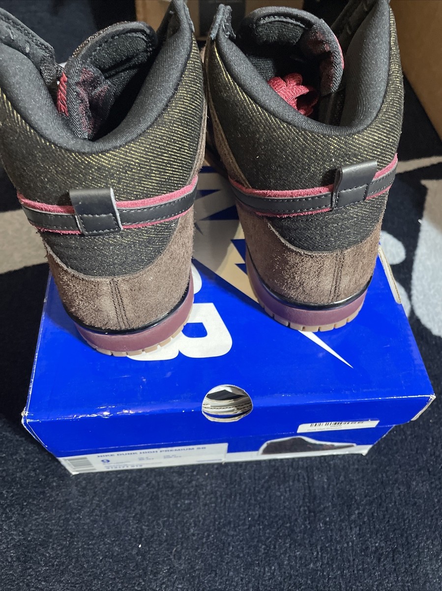 Size 9 - Nike SB Dunk High Premium Slayer (reign in blood