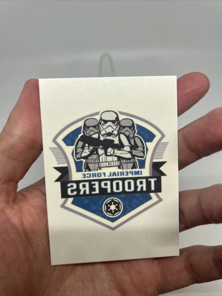 2015 Topps Star Wars Rebels Imperial Force Stormtrooper Temporary Tattoo #7 - Image 3 of 4
