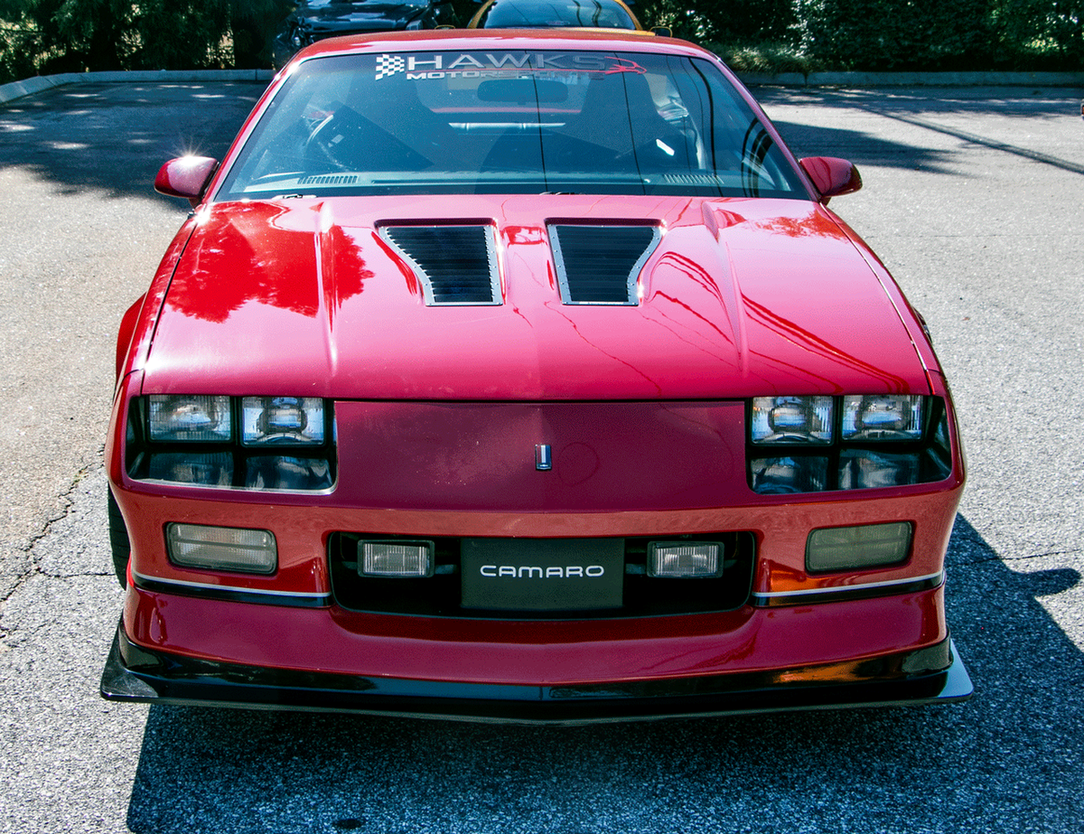 1985-90 Camaro, Z28, IROC Hood Louver Ornaments w/Hardware - Pair, RH or LH