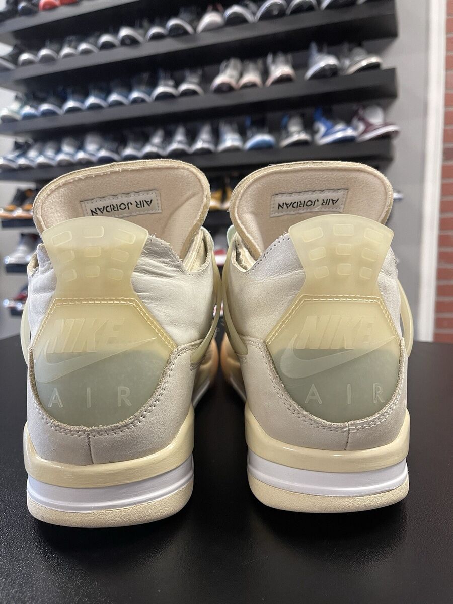 Size 11.5W/10M - Jordan 4 SP x Off-White Mid Sail CV9388-100 Size 11.5W/10M - Jordan 4 SP x Off-White Mid Sail CV9388-100