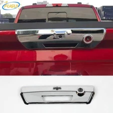 Chrome Silver Rear Tailgate Door Handle Decor Cover Trim For Ford F-150 2021-24
