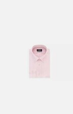 NEW MENS CHAPS PERFORMANCE COMFORT STRETCH SLIM DRESS SHIRT PINK XL 17.5 36/37