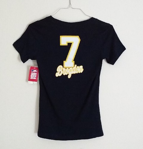 Indiana Pacers Number 7 Brogdon Women's V-Neck T Shirt Size Small - Picture 2 of 2