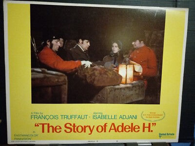 Lobby Card 1975 STORY OF ADELE H. Isabelle Adjani as Adele Hugo Truffaut 