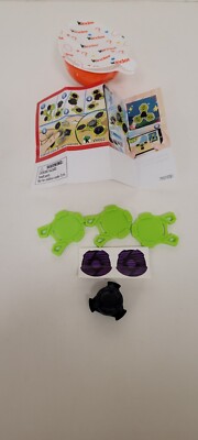 Kinder Joy Egg Toy. Fidget Spinner.  Green And Black