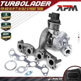 Turbolader für Audi A3 8P TT VW Golf VI Passat Tiguan Skoda Octavia II 2.0 TDi