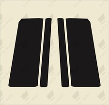 Fits Vw Mk2 Scirocco - B Pillar Decals - Textured Vinyl Foil Stickers New