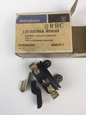 WESTINGHOUSE L53-4-5 ELECTRICAL INTERLOCK 600VAC 230VDC UNIVERSAL N.O. N.C CONTA