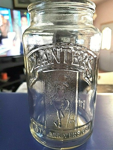 Vintage 1981 Planters Peanuts Jar 75th Anniversary Edition EBay vintage-1981-planters-peanuts-jar-75th-anniversary-edition-ebay